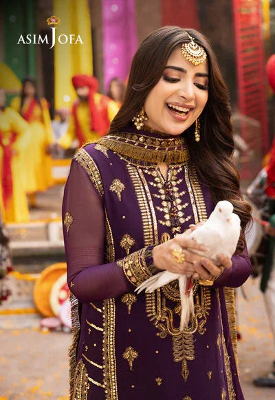 Asim Jofa | Chamak Damak Festive 24 | AJCD-17 - Aqsa Fabrics