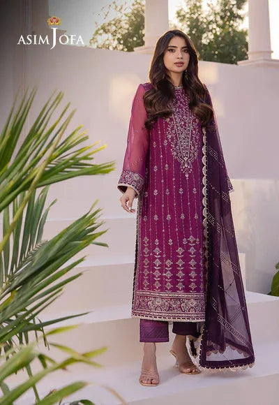 Asim Jofa | Dhanak Rang Collection | AJCF-19 - Aqsa Fabrics