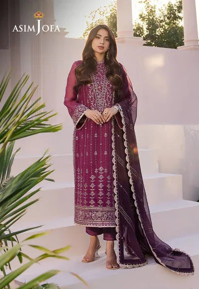 Asim Jofa | Dhanak Rang Collection | AJCF-19 - Aqsa Fabrics