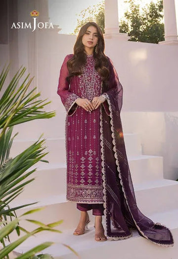 Asim Jofa | Dhanak Rang Collection | AJCF-19 - Aqsa Fabrics