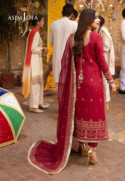 Asim Jofa | Chamak Damak Festive 24 | AJCD-25 - Aqsa Fabrics