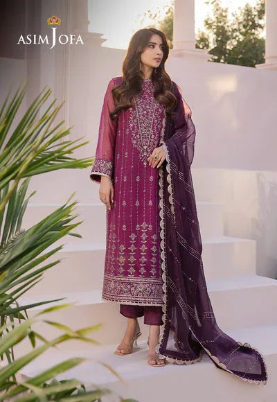 Asim Jofa | Dhanak Rang Collection | AJCF-19 - Aqsa Fabrics