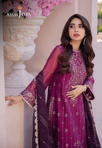 Asim Jofa | Dhanak Rang Collection | AJCF-19 - Aqsa Fabrics