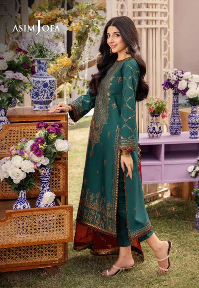 Asim Jofa | Dhanak Rang Collection | AJCF-23 - Aqsa Fabrics
