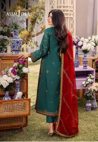 Asim Jofa | Dhanak Rang Collection | AJCF-23 - Aqsa Fabrics