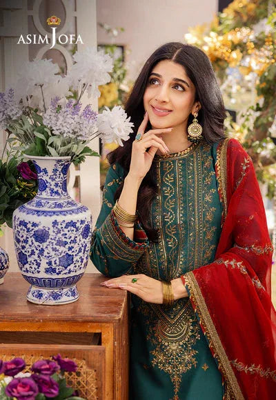 Asim Jofa | Dhanak Rang Collection | AJCF-23 - Aqsa Fabrics