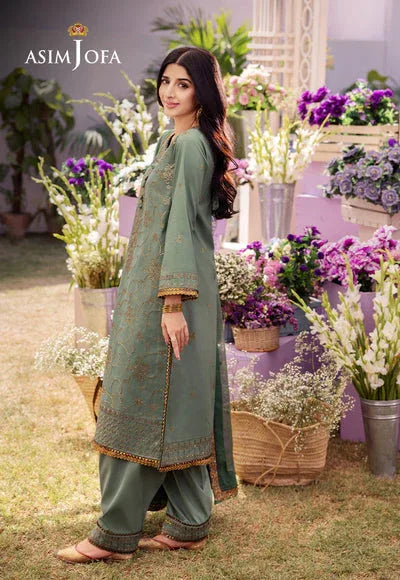 Asim Jofa | Dhanak Rang Collection | AJCF-15 - Aqsa Fabrics