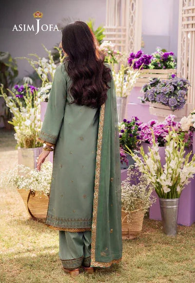 Asim Jofa | Dhanak Rang Collection | AJCF-15 - Aqsa Fabrics