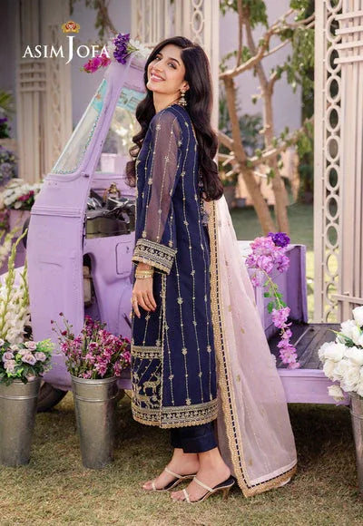 Asim Jofa | Dhanak Rang Collection | AJCF-09 - Aqsa Fabrics