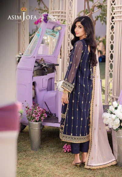 Asim Jofa | Dhanak Rang Collection | AJCF-09 - Aqsa Fabrics