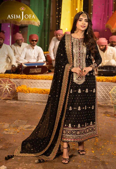 Asim Jofa | Chamak Damak Festive 24 | AJCD-02 - Aqsa Fabrics