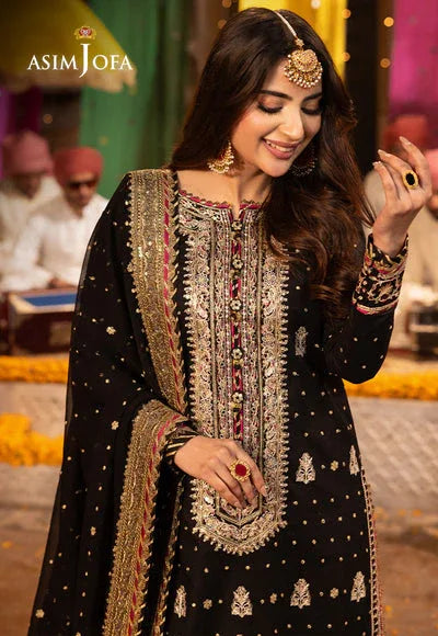 Asim Jofa | Chamak Damak Festive 24 | AJCD-02 - Aqsa Fabrics