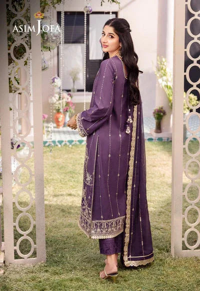 Asim Jofa | Dhanak Rang Collection | AJCF-29 - Aqsa Fabrics