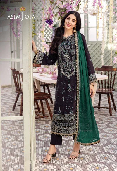 Asim Jofa | Dhanak Rang Collection | AJCF-21 - Aqsa Fabrics