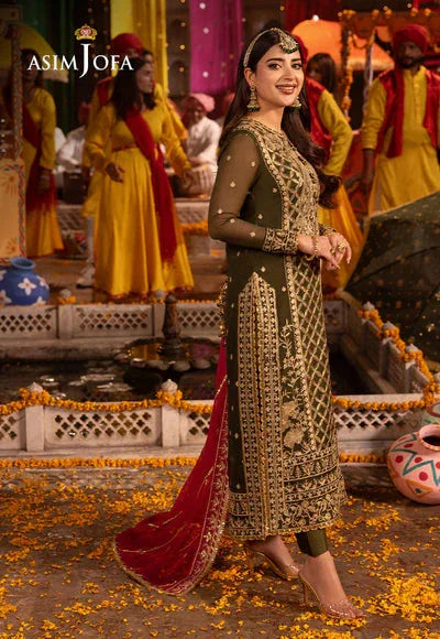 Asim Jofa | Chamak Damak Festive 24 | AJCD-27 - Aqsa Fabrics