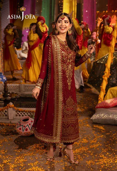 Asim Jofa | Chamak Damak Festive 24 | AJCD-04 - Aqsa Fabrics