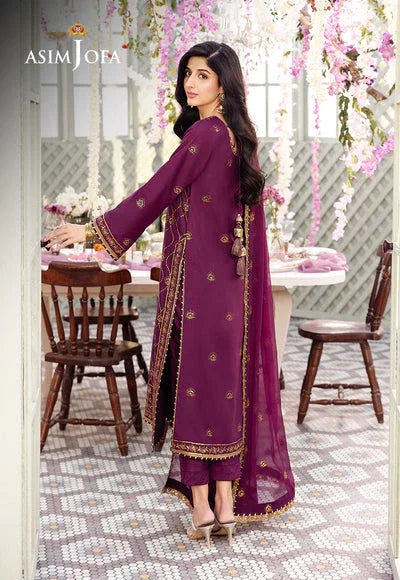 Asim Jofa | Dhanak Rang Collection | AJCF-07 - Aqsa Fabrics