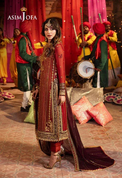 Asim Jofa | Chamak Damak Festive 24 | AJCD-28 - Aqsa Fabrics