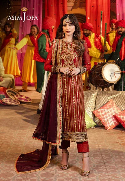 Asim Jofa | Chamak Damak Festive 24 | AJCD-28 - Aqsa Fabrics