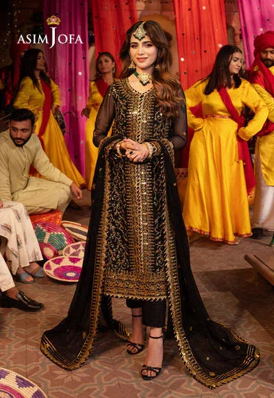 Asim Jofa | Chamak Damak Festive 24 | AJCD-19 - Aqsa Fabrics