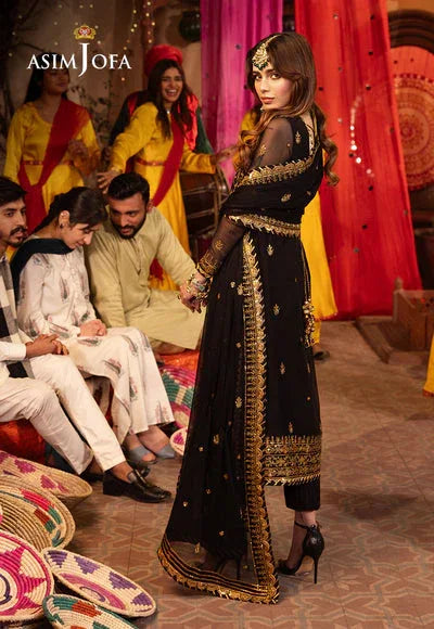 Asim Jofa | Chamak Damak Festive 24 | AJCD-19 - Aqsa Fabrics
