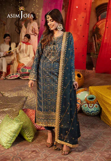 Asim Jofa | Chamak Damak Festive 24 | AJCD-01 - Aqsa Fabrics