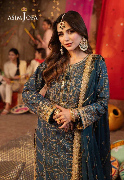Asim Jofa | Chamak Damak Festive 24 | AJCD-01 - Aqsa Fabrics