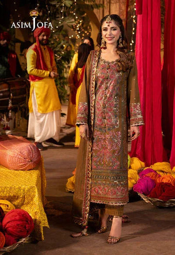 Asim Jofa | Chamak Damak Festive 24 | AJCD-08 - Aqsa Fabrics