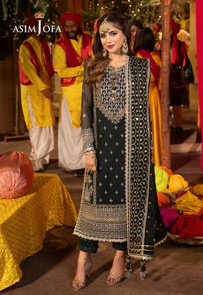 Asim Jofa | Chamak Damak Festive 24 | AJCD-06 - Aqsa Fabrics