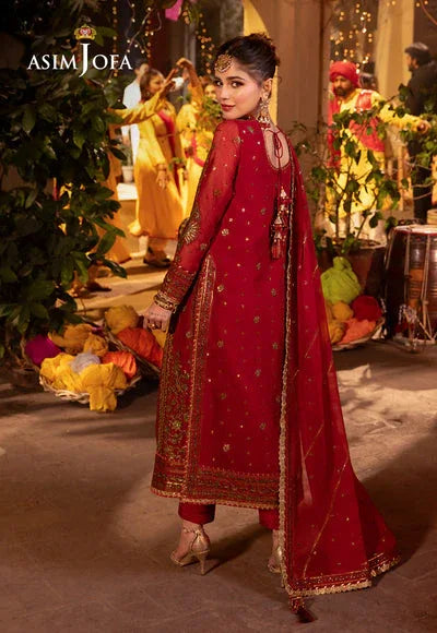 Asim Jofa | Chamak Damak Festive 24 | AJCD-13 - Aqsa Fabrics