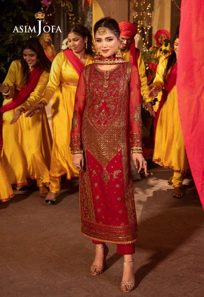 Asim Jofa | Chamak Damak Festive 24 | AJCD-13 - Aqsa Fabrics