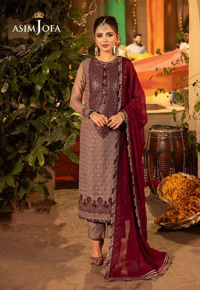 Asim Jofa | Chamak Damak Festive 24 | AJCD-15 - Aqsa Fabrics