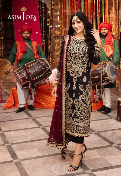 Asim Jofa | Chamak Damak Festive 24 | AJCD-03 - Aqsa Fabrics