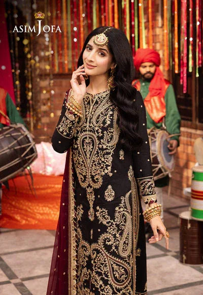 Asim Jofa | Chamak Damak Festive 24 | AJCD-03 - Aqsa Fabrics