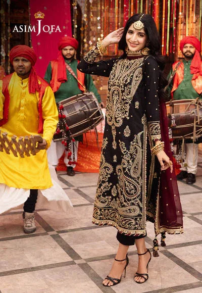Asim Jofa | Chamak Damak Festive 24 | AJCD-03 - Aqsa Fabrics