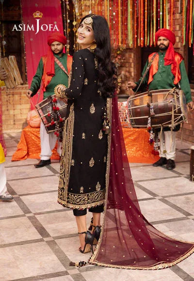 Asim Jofa | Chamak Damak Festive 24 | AJCD-03 - Aqsa Fabrics