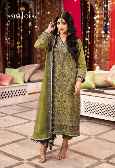 Asim Jofa | Chamak Damak Festive 24 | AJCD-10 - Aqsa Fabrics