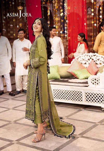 Asim Jofa | Chamak Damak Festive 24 | AJCD-10 - Aqsa Fabrics