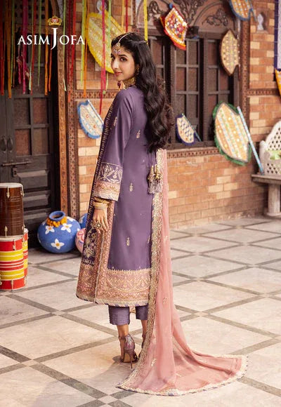 Asim Jofa | Chamak Damak Festive 24 | AJCD-26 - Aqsa Fabrics
