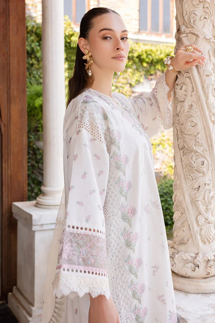 Marjjan | Ruhi Lawn | MLL-02 A - Aqsa Fabrics