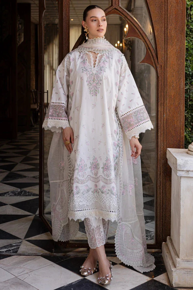 Marjjan | Ruhi Lawn | MLL-02 A - Aqsa Fabrics