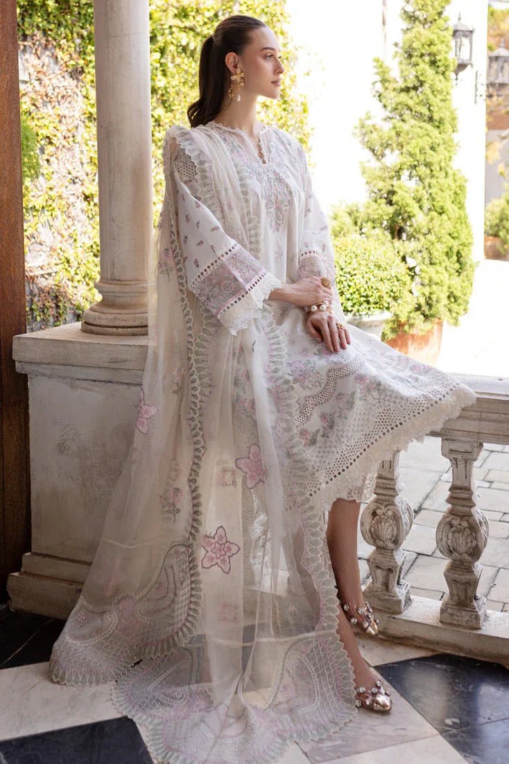 Marjjan | Ruhi Lawn | MLL-02 A - Aqsa Fabrics