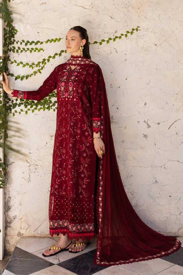Marjjan | Ruhi Lawn | MLL-03 A - Aqsa Fabrics