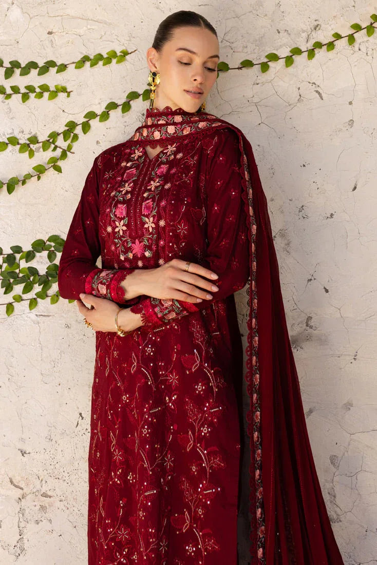 Marjjan | Ruhi Lawn | MLL-03 A - Aqsa Fabrics