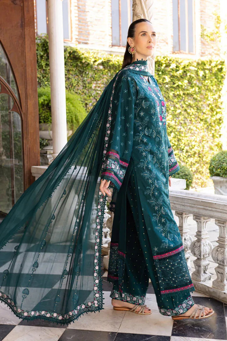 Marjjan | Ruhi Lawn | MLL-03 B ( - Aqsa Fabrics