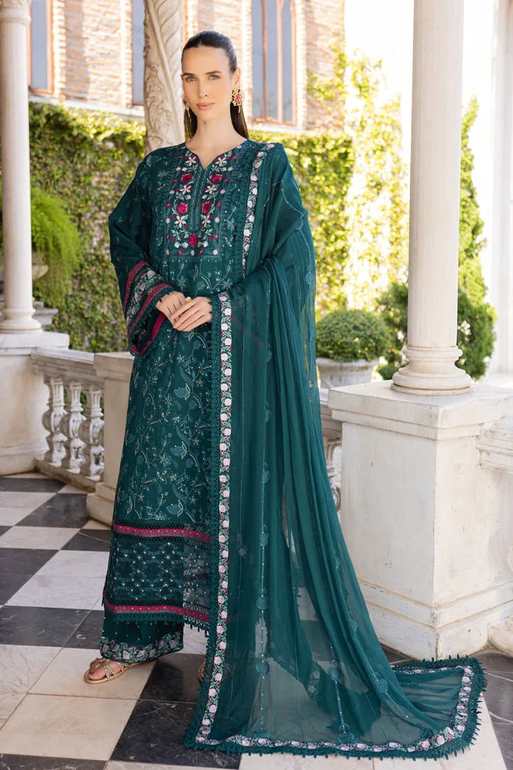 Marjjan | Ruhi Lawn | MLL-03 B ( - Aqsa Fabrics
