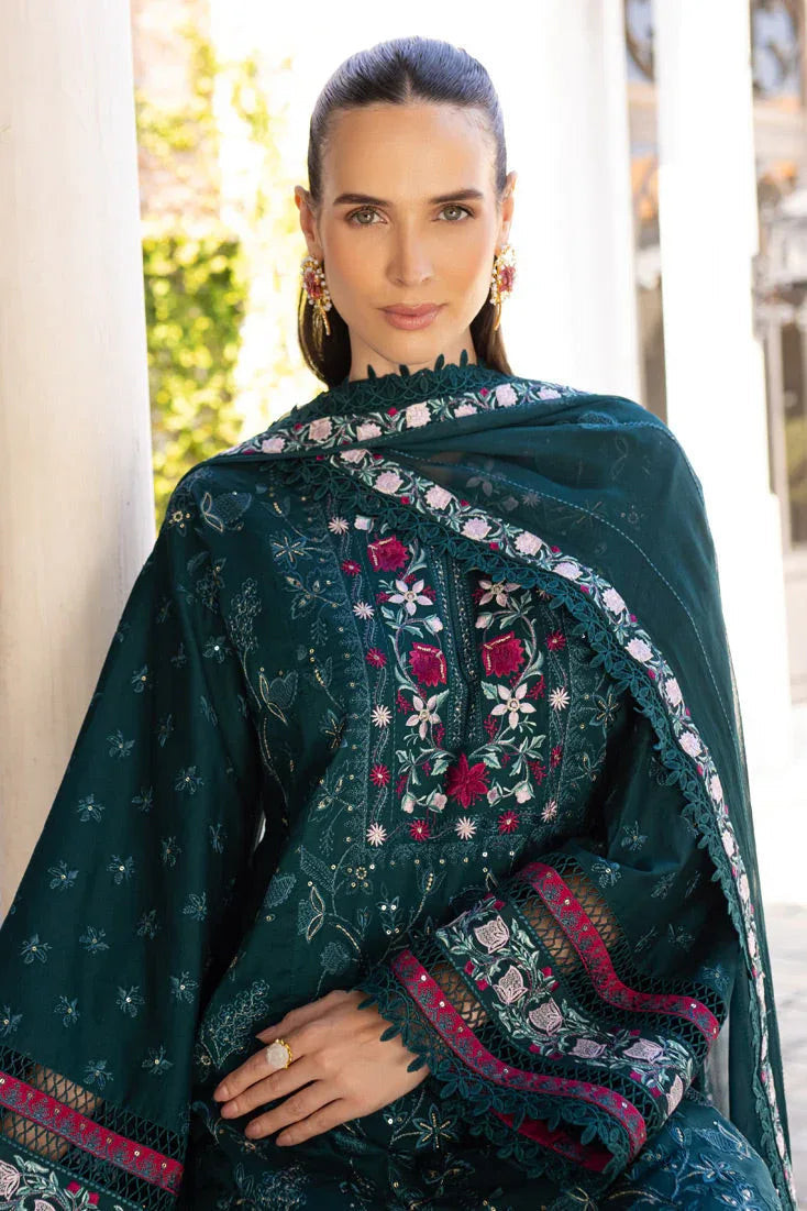 Marjjan | Ruhi Lawn | MLL-03 B ( - Aqsa Fabrics