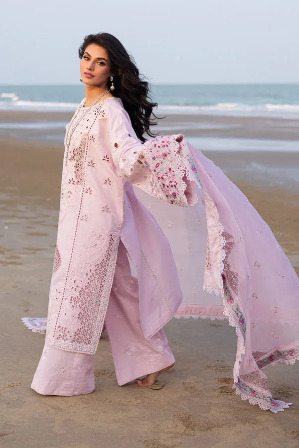 Marjjan | Mavi Lawn | MLL-21 B (PINK) - Aqsa Fabrics