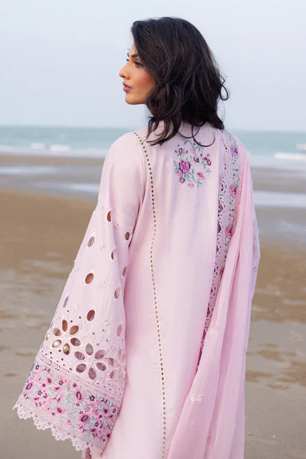 Marjjan | Mavi Lawn | MLL-21 B (PINK) - Aqsa Fabrics