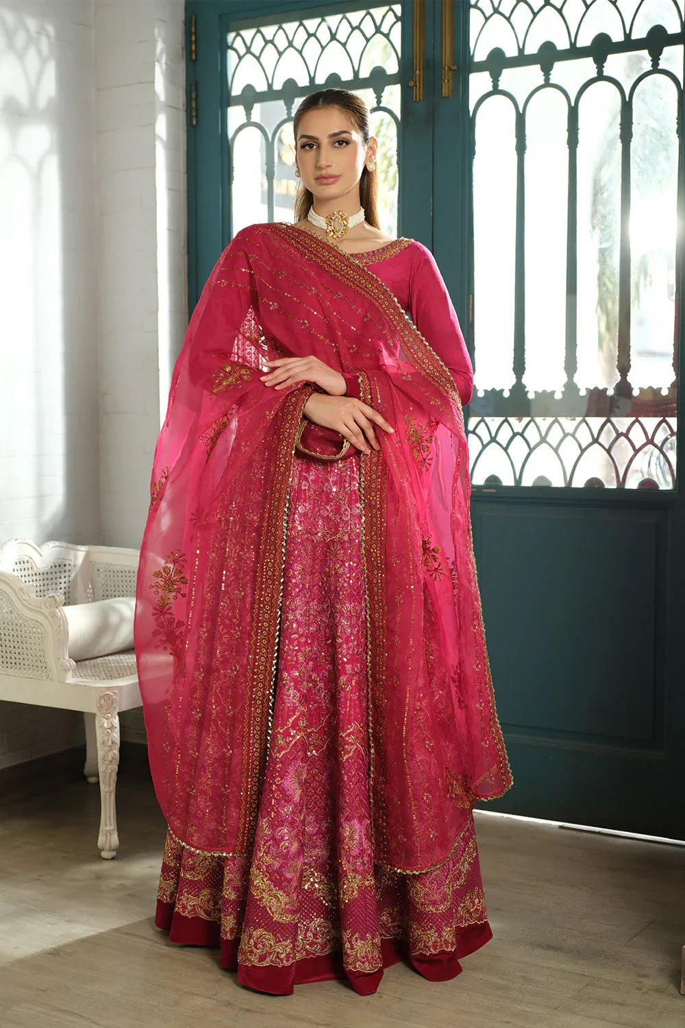 Saira Rizwan | Naqsh Festive | SRN24-04 Sharmas - Aqsa Fabrics